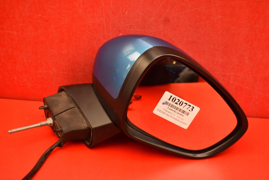 mirror right blue EU 0207156 CITROEN C3 09-13 5 and 2 PIN