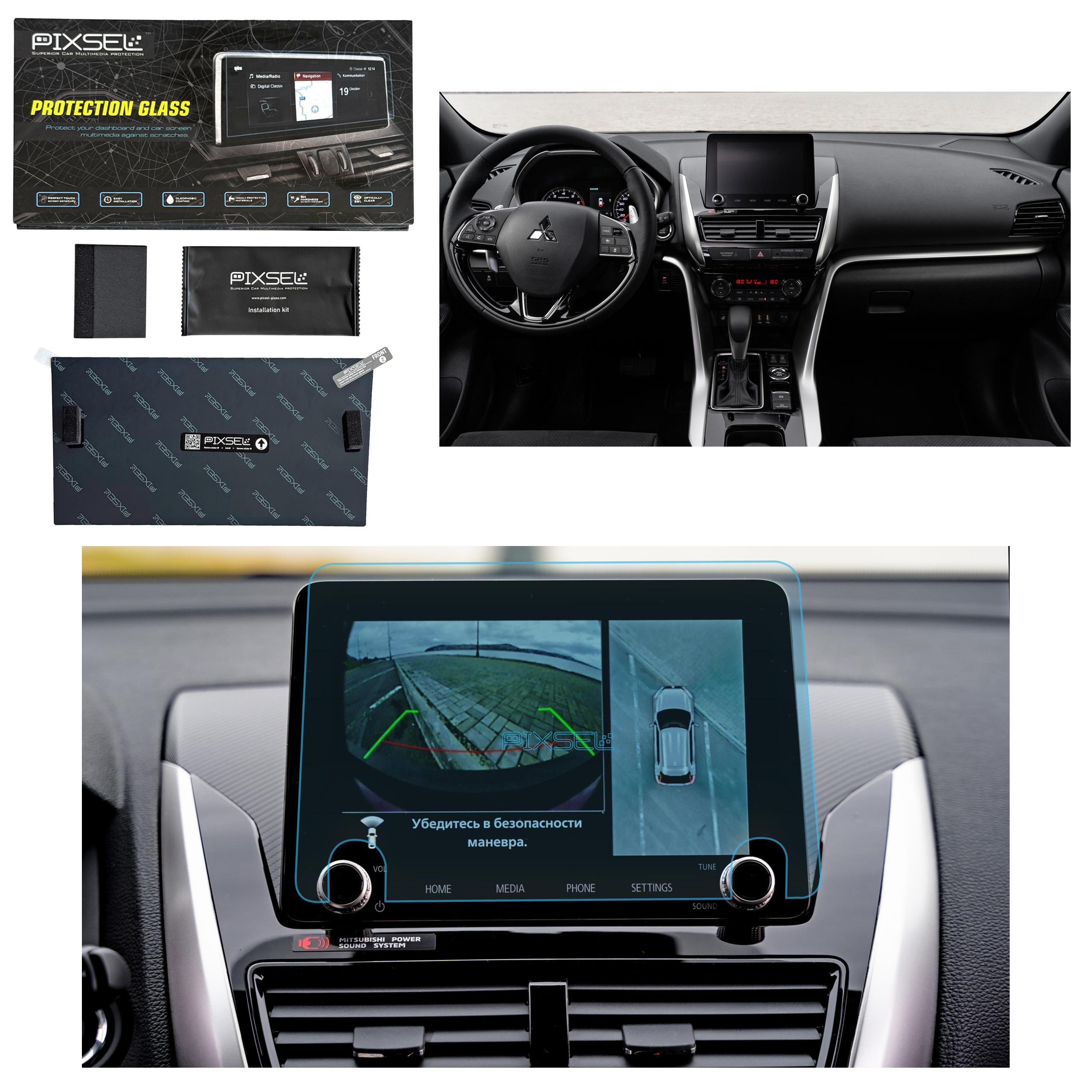 Antyodciskowe Matowe Szkło Ochronne Mitsubishi Eclipse CROSS-10.4“ 2020-