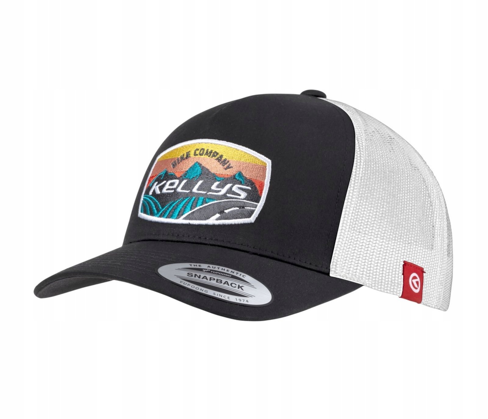 Czapka z daszkiem siatka Kls Kellys Perky Cap black white