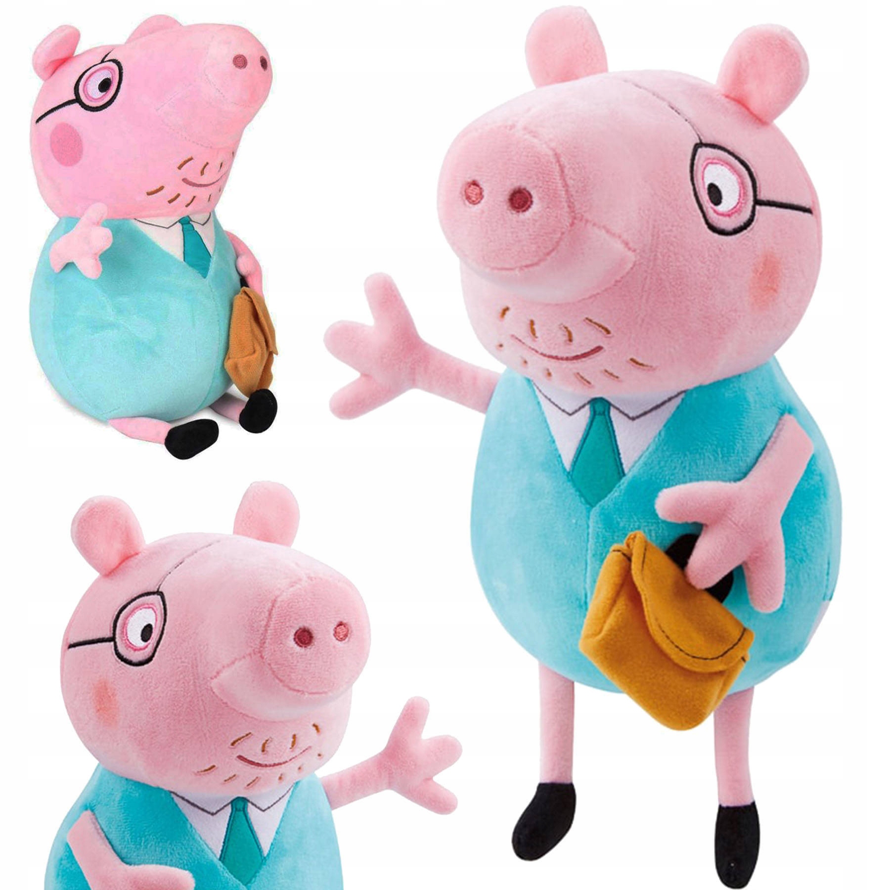 

Świnka Peppa Pluszowa Maskotka Tata Świnka 32CM