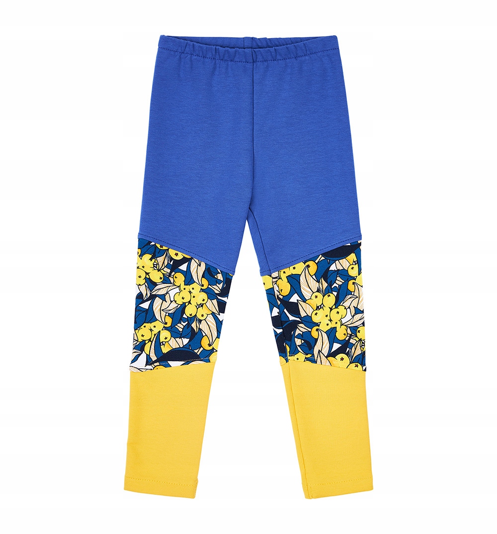 

TuSzyte | Kolorowe legginsy bawełniane R.122