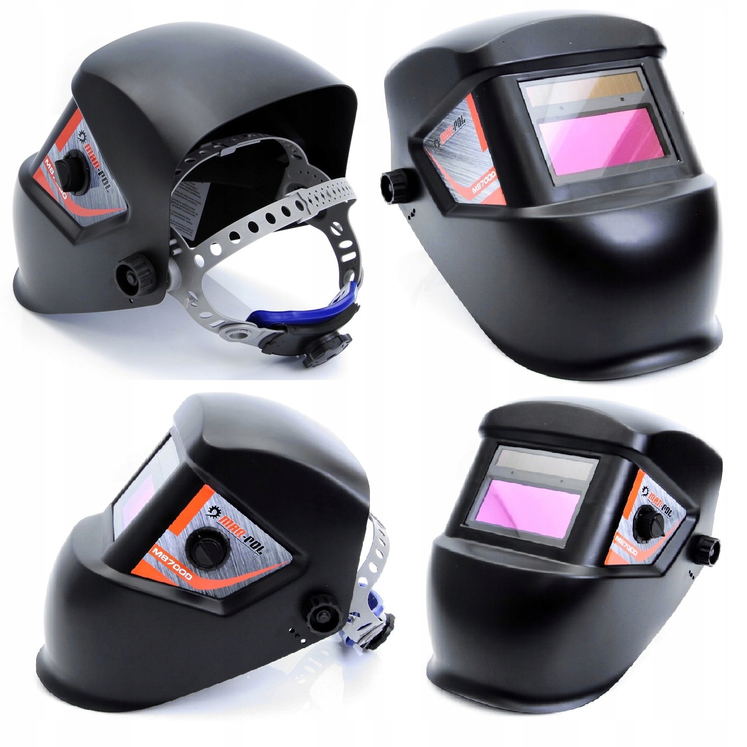 MASKA SPAWALNICZA PRZYŁBICA SAMOŚCIEMNIAJĄCA FILTR