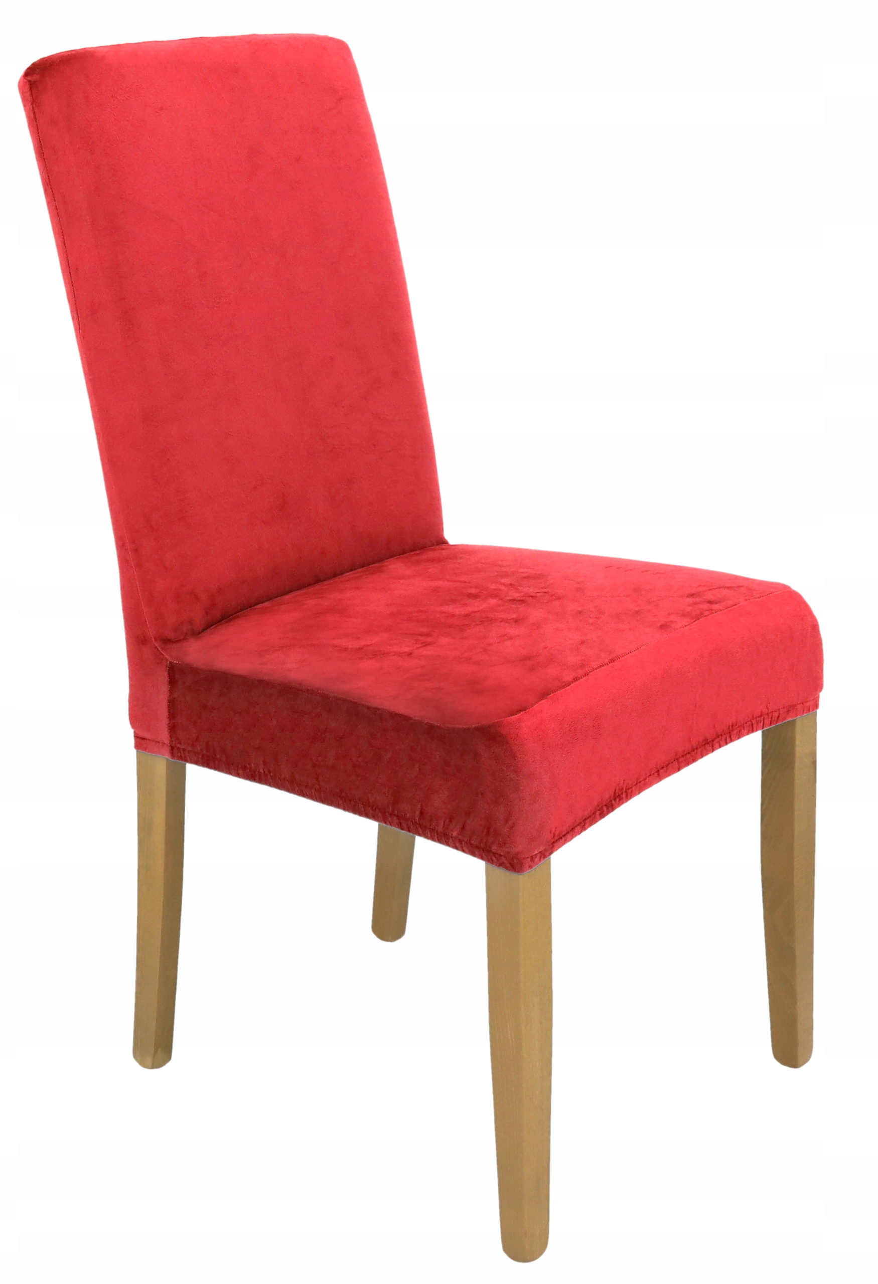 

Pokrowiec Krzesło Welur Plusz Czerwony Elastyczny