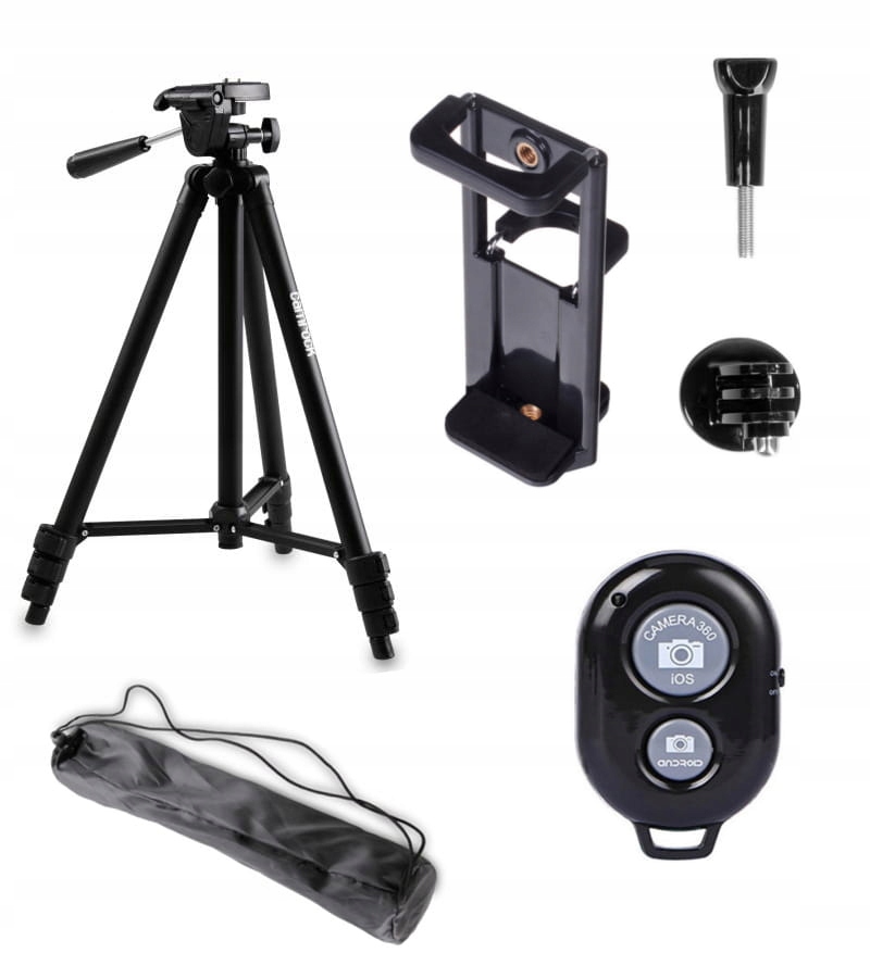 Sada stativu TA30 Black dálkové ovládání držák montážní šroub