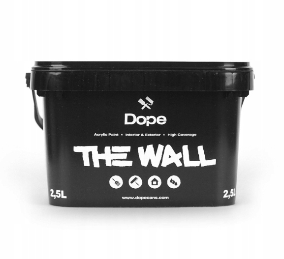 Barva akrylová Dope the Wall Oranžová 2,5L