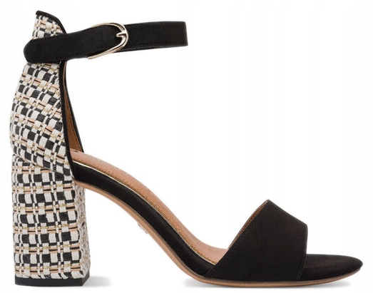 Veganské Dámské Sandály Na Podpatku, Elegantní, Dámské, Černé Tamaris 39