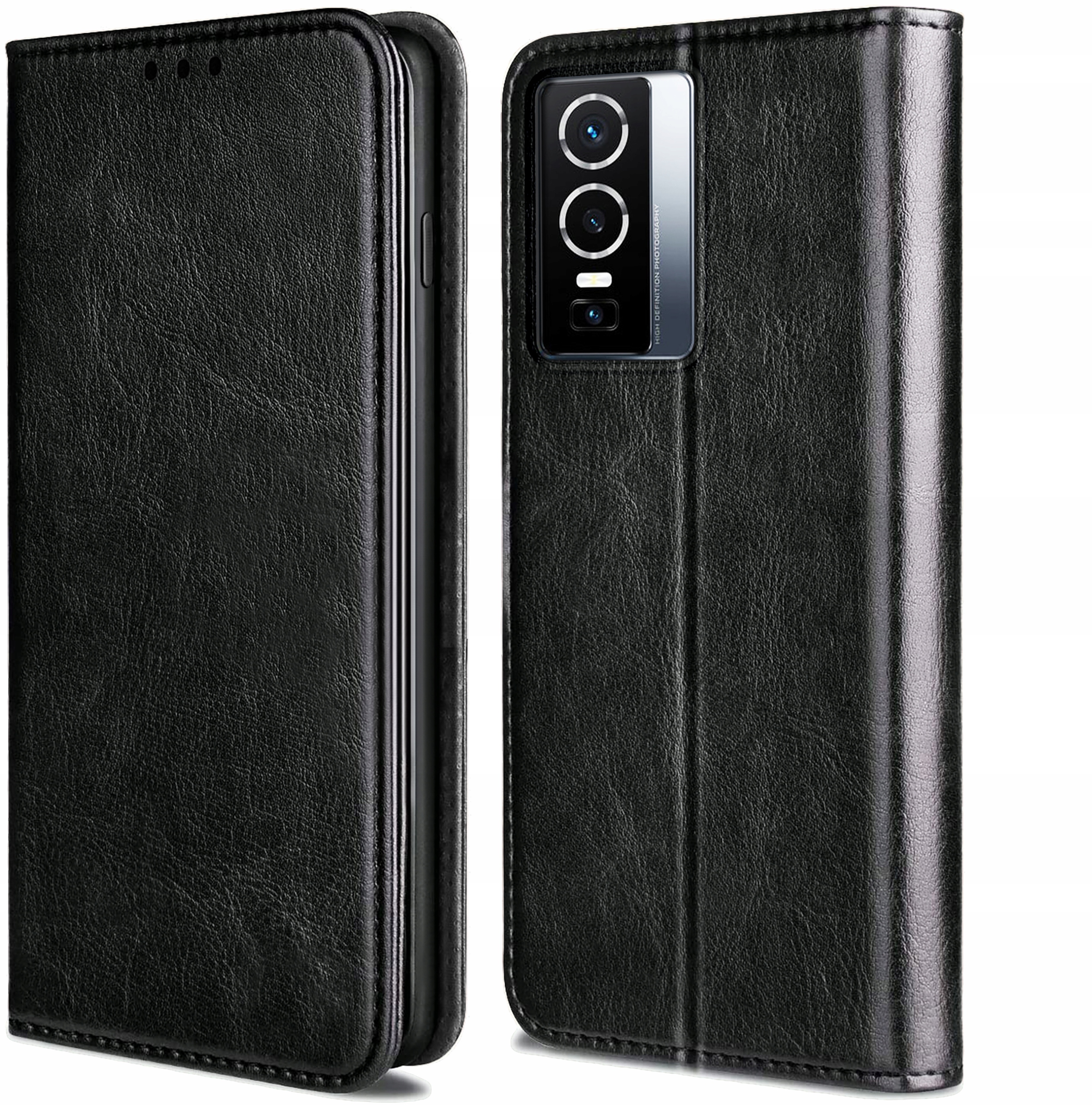 

Etui Skórzane Magnes Szkło do Vivo Y76 5G