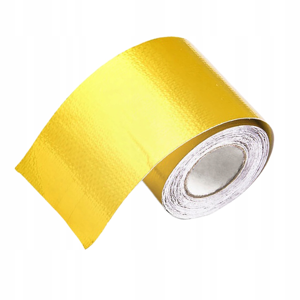 TAŚMA Z FOLII ALUMINIOWEJ 1000X5X01CM Marka bez marki