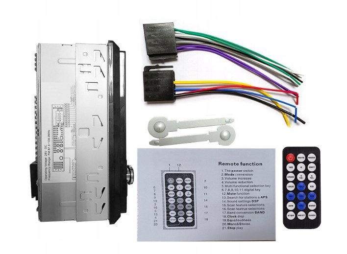 Odtwarzacz samochodowy MP4 Radio FM Marka inna
