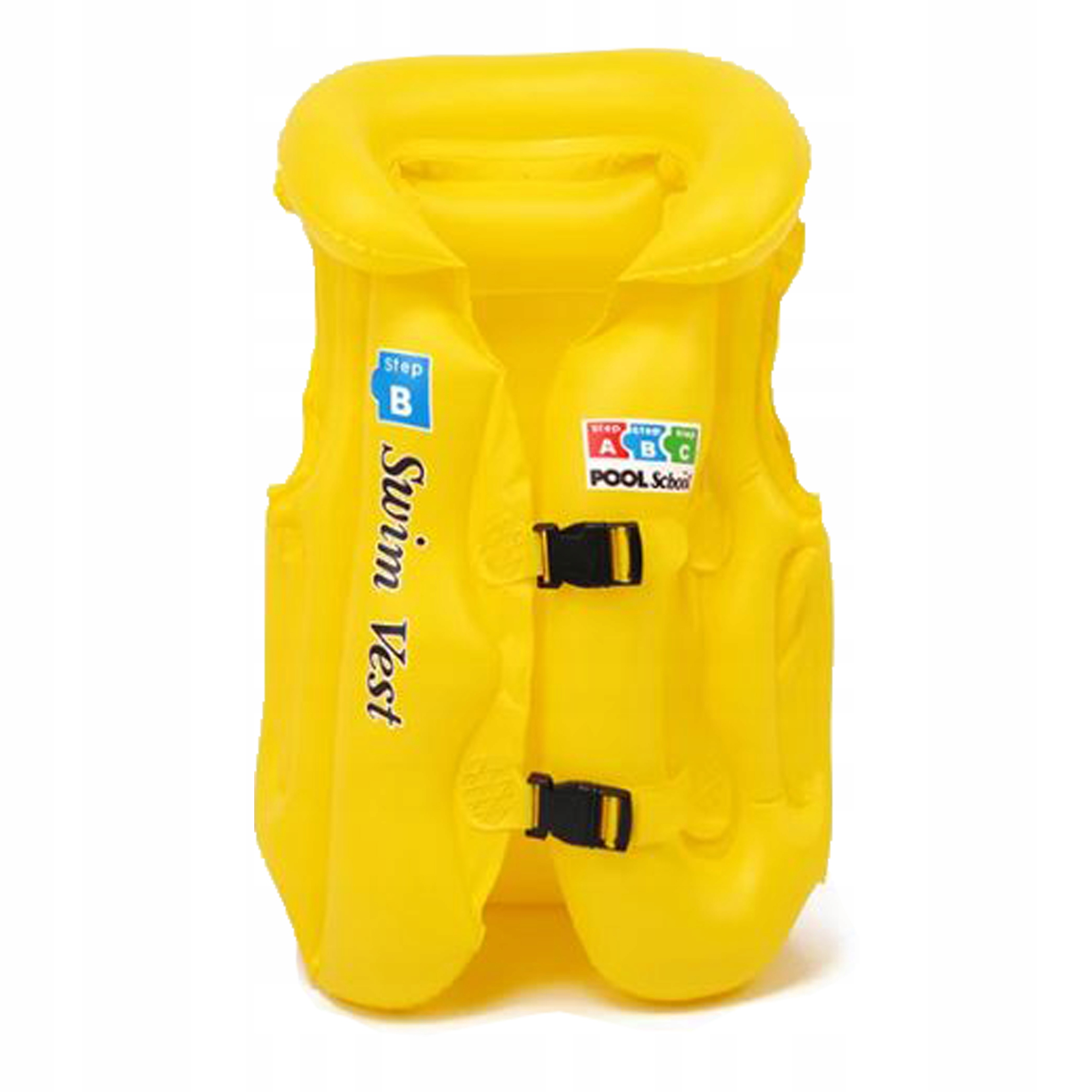 KAMIZELKA DO NAUKI PŁYWANIA DMUCHANA KAPOK DLA DZIECI STEP C