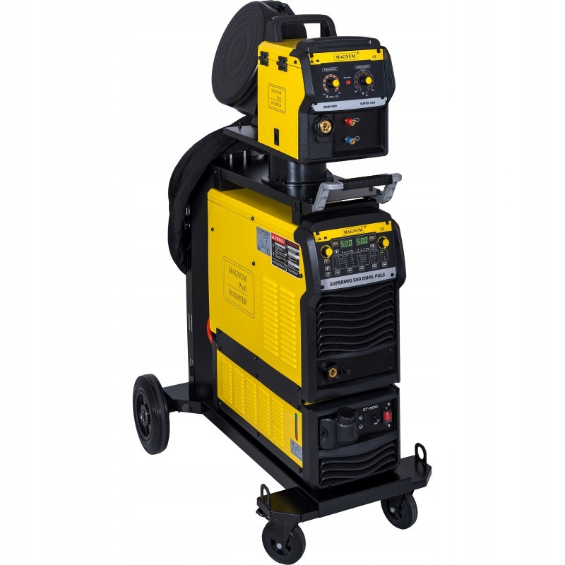 Półautomat spawalniczy Magnum Supermig 500 Dual Puls Synergia 500A/100%
