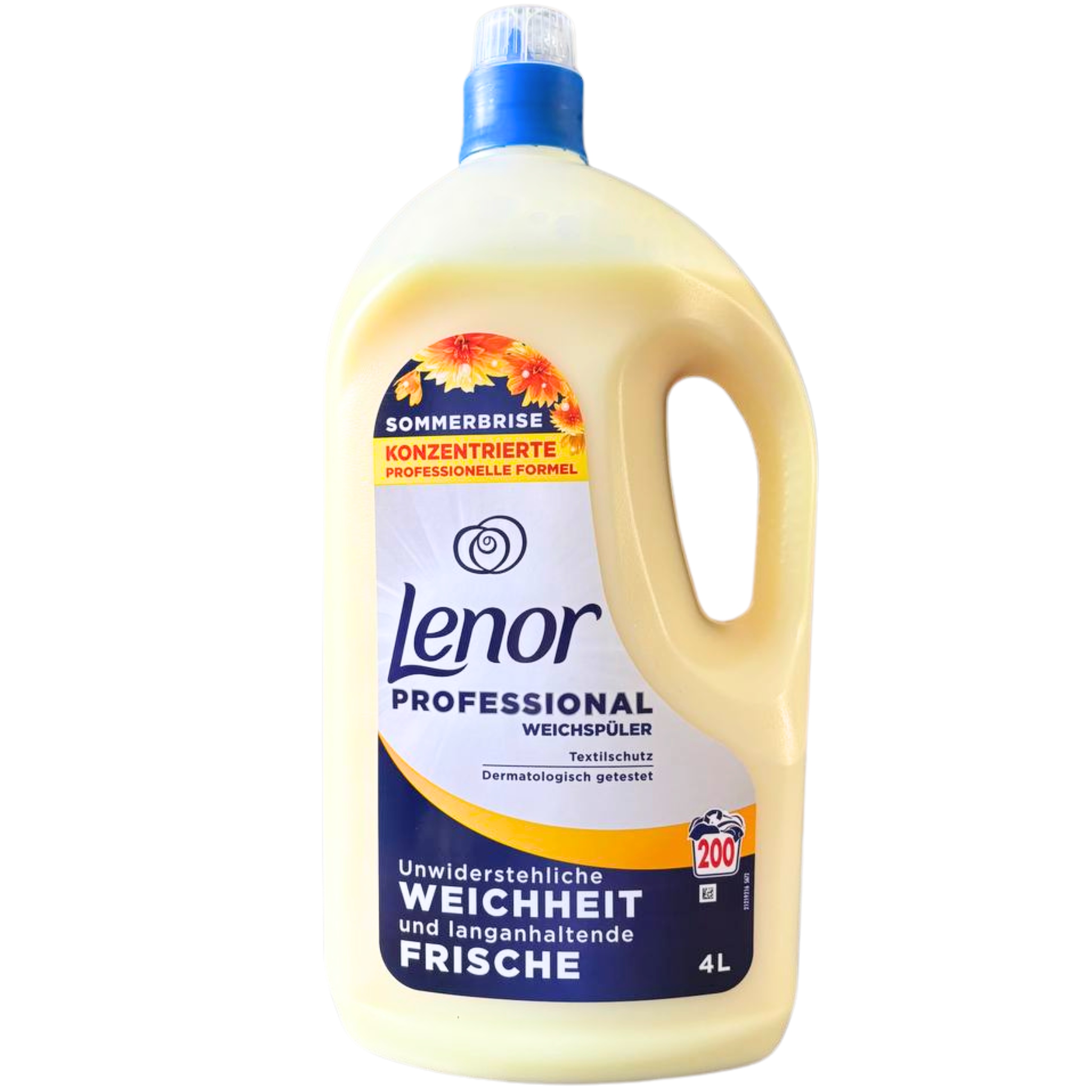 Levně Lenor Tekutá Aviváž Professional Sommerbrise 4 L 200 Praní