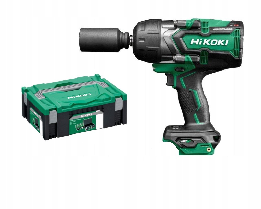 Hikoki Rázový Uťahovák 36V WR36DGW2Z 1/2" 1400Nm Bl Multivolt IP56
