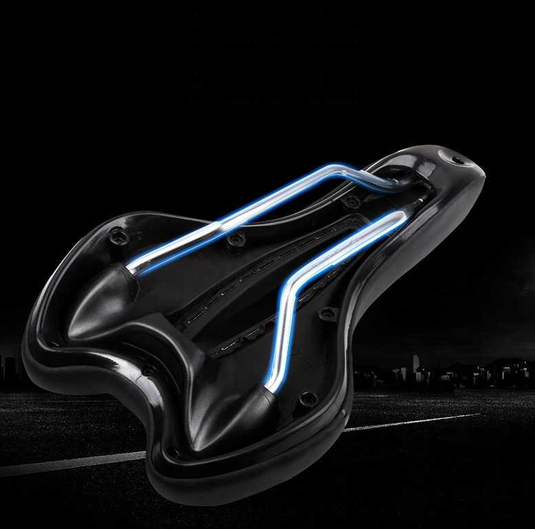 Wygodne miękkie oddychające siodełko żelowe MTB Model 1086