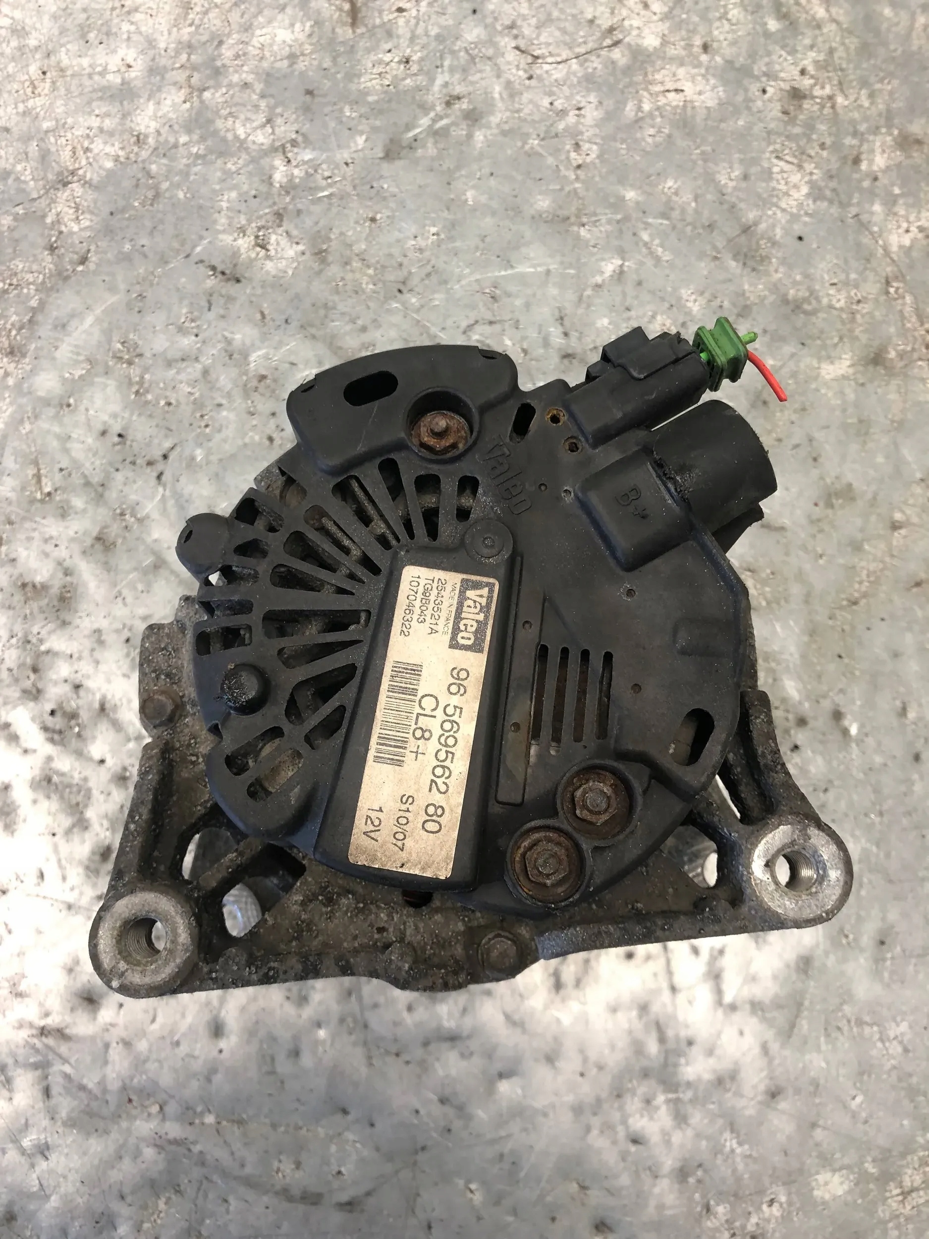 ALTERNATOR PEUGEOT 207 9656956280