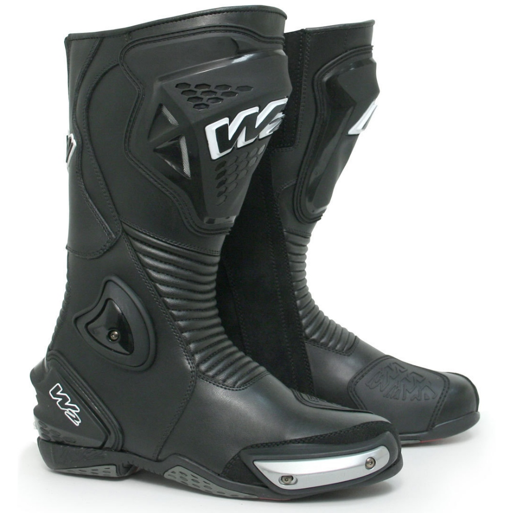 Motocyklové Kožené Športové Topánky W2 Adria Sr Čierne Veľ. 39