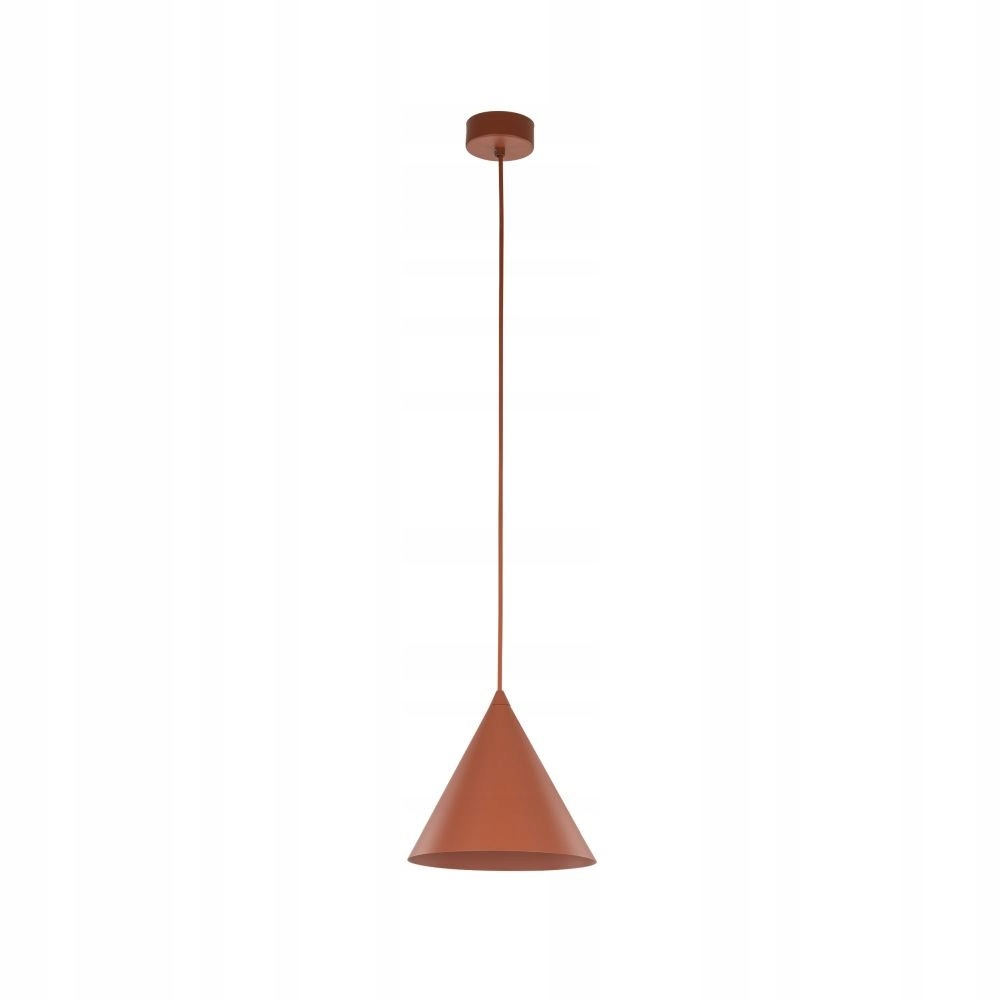 Závěsná lampa Závěsné svítidlo Cono Červená E27 Klasická jídelna Tk Lighting
