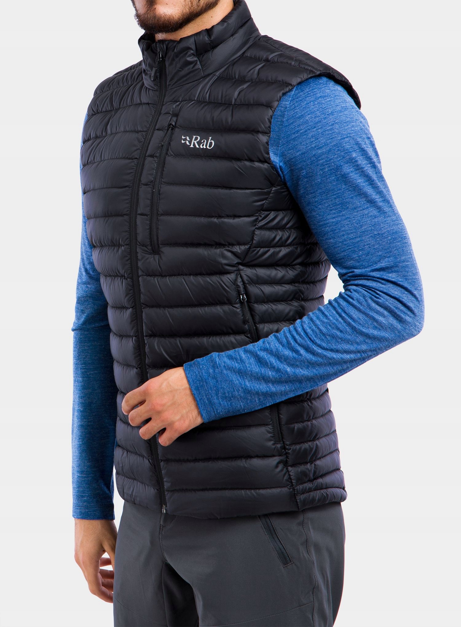 Kamizelka puchowa Rab Microlight Vest black XL
