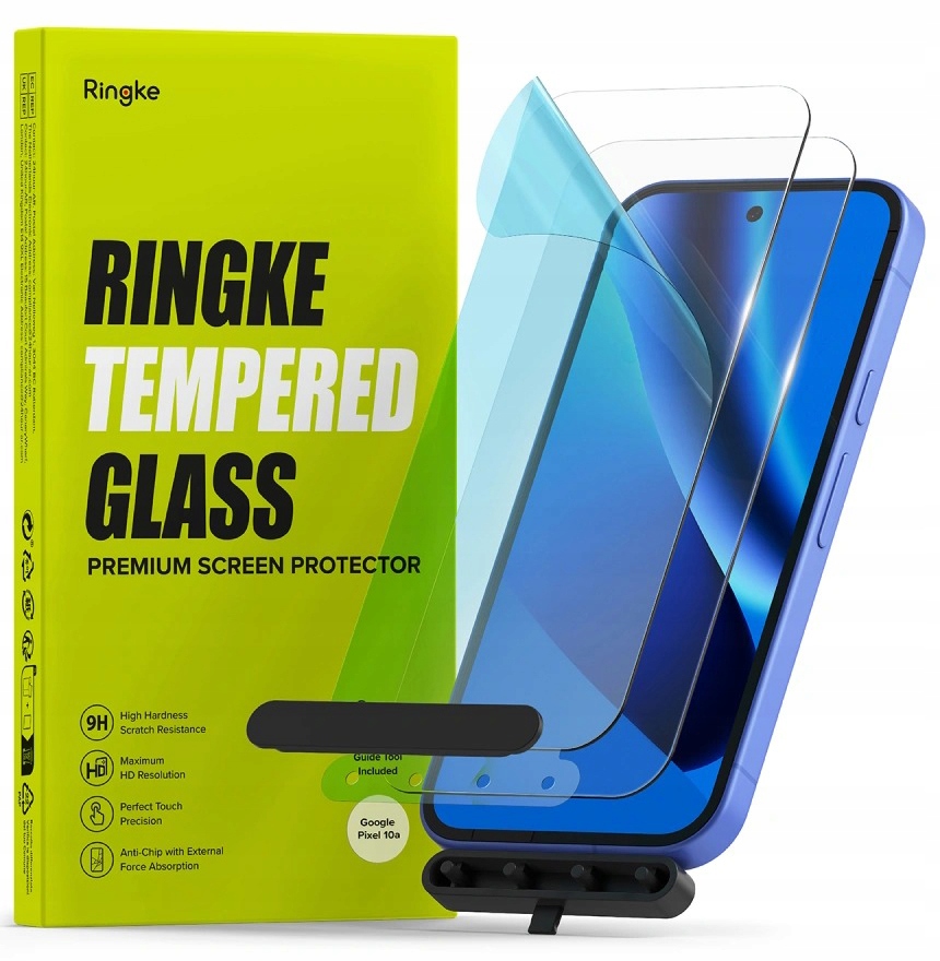 Szkło Hartowane Ringke Tempered Glass 2- Pack Google Pixel 10A Clear