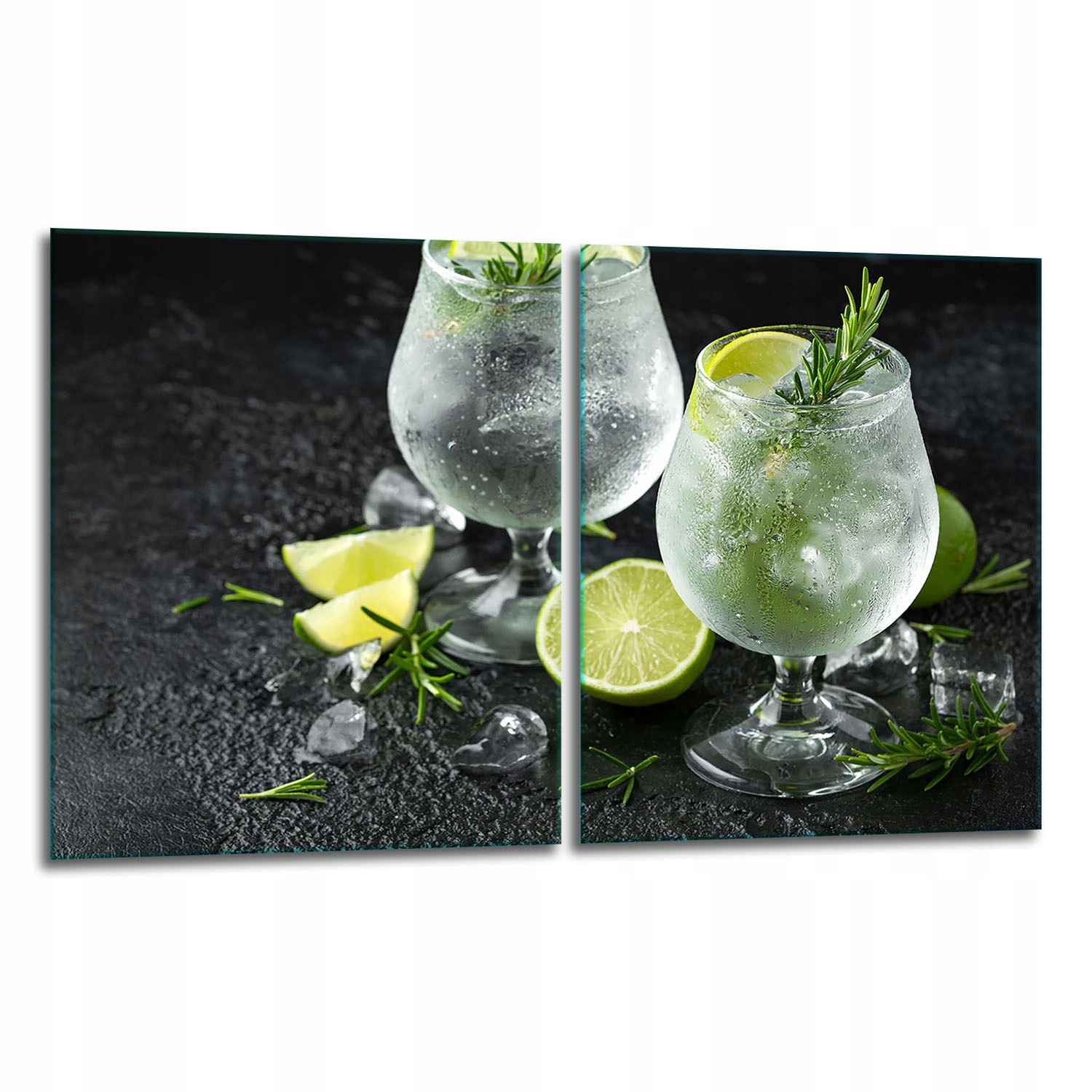7v1 2x Ochranná Skleněná Deska Na Sporák 40x52 Drink