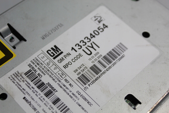 RADIO OPEL ASTRA J Producent części Opel OE