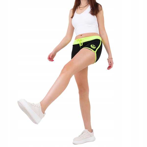 

03HCS-K NE-BLK/T36 Krótkie Damskie Szorty Xs - 34