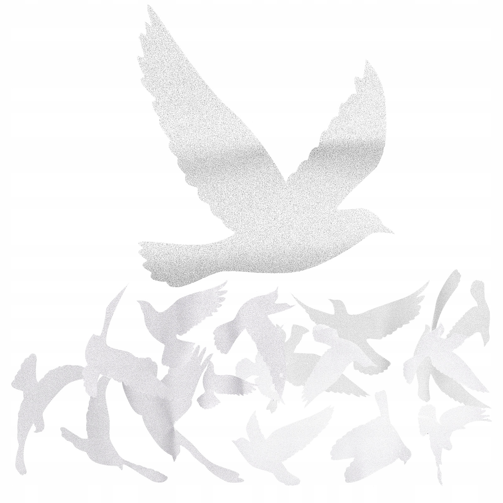 NAKLEJKI ANTYKOLIZJIOWE PTAKI NA SZYBĘ