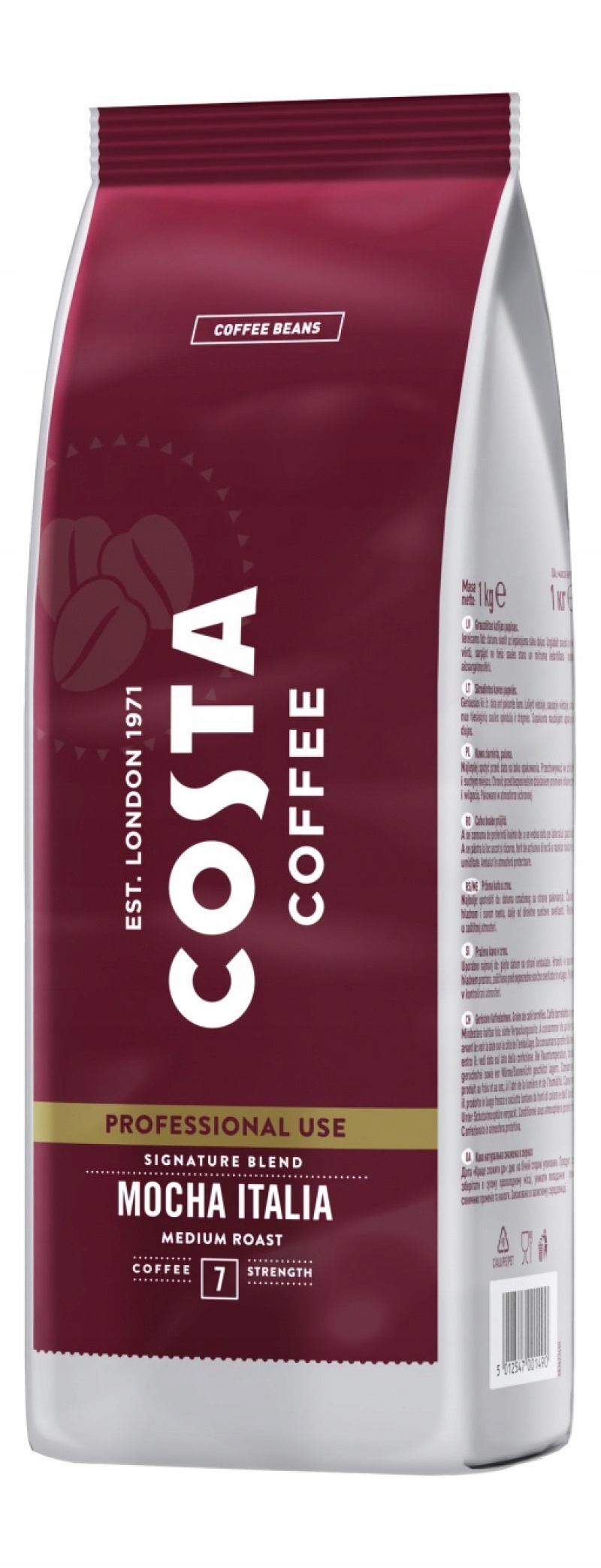 Levně Káva zrnková Costa Coffee Pro Signature Medium Roast 1 kg