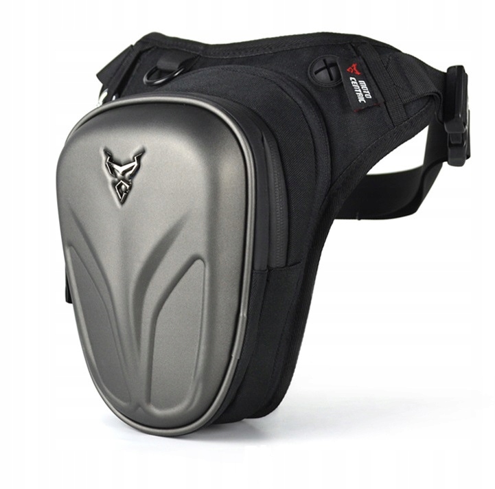 Motocentric Brašna Na Motorku Ledvinka Na Nohu Stehno Šedá