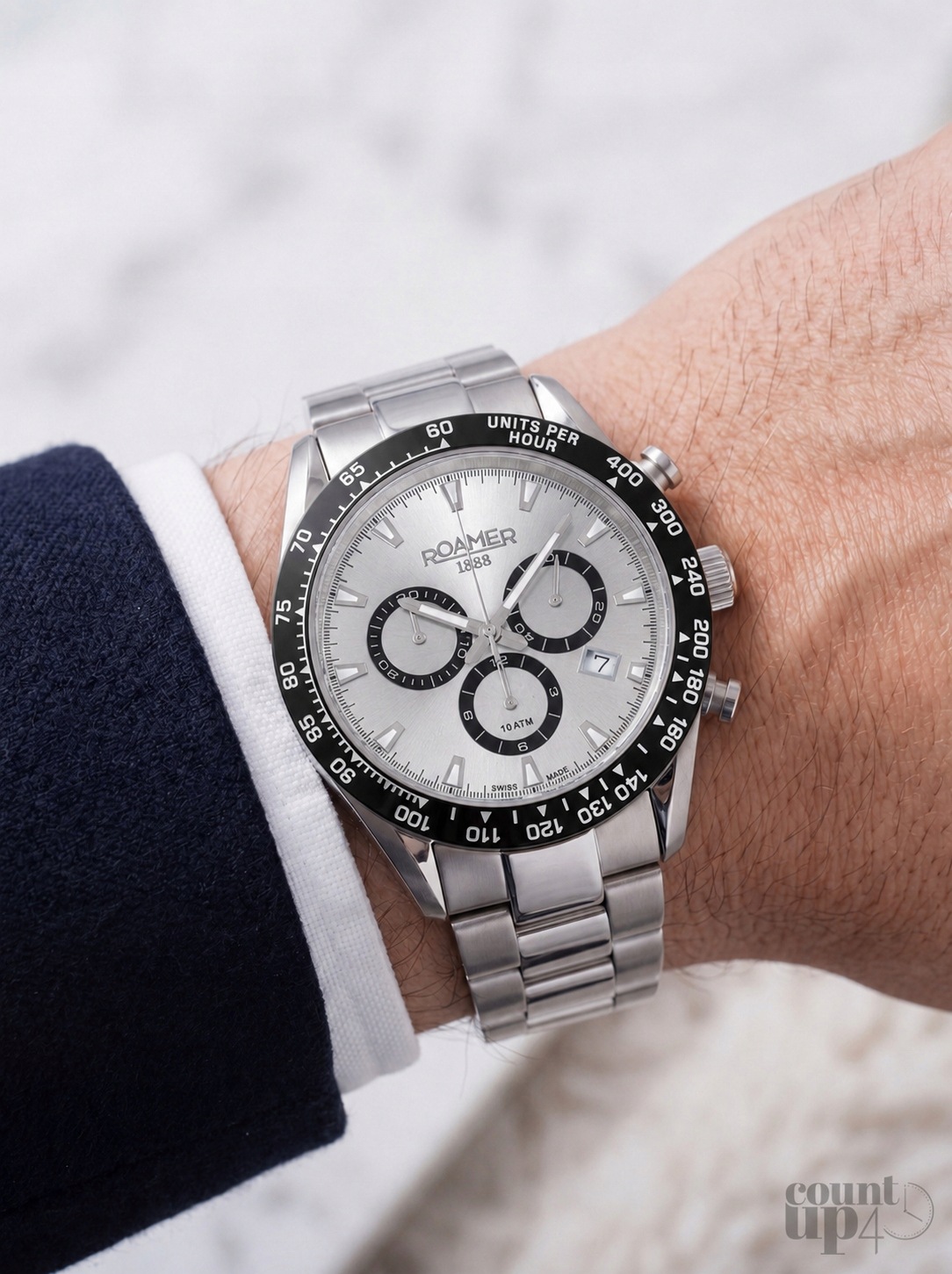 Zegarek Męski Roamer Monza 100 Chrono 850837-41-15-20