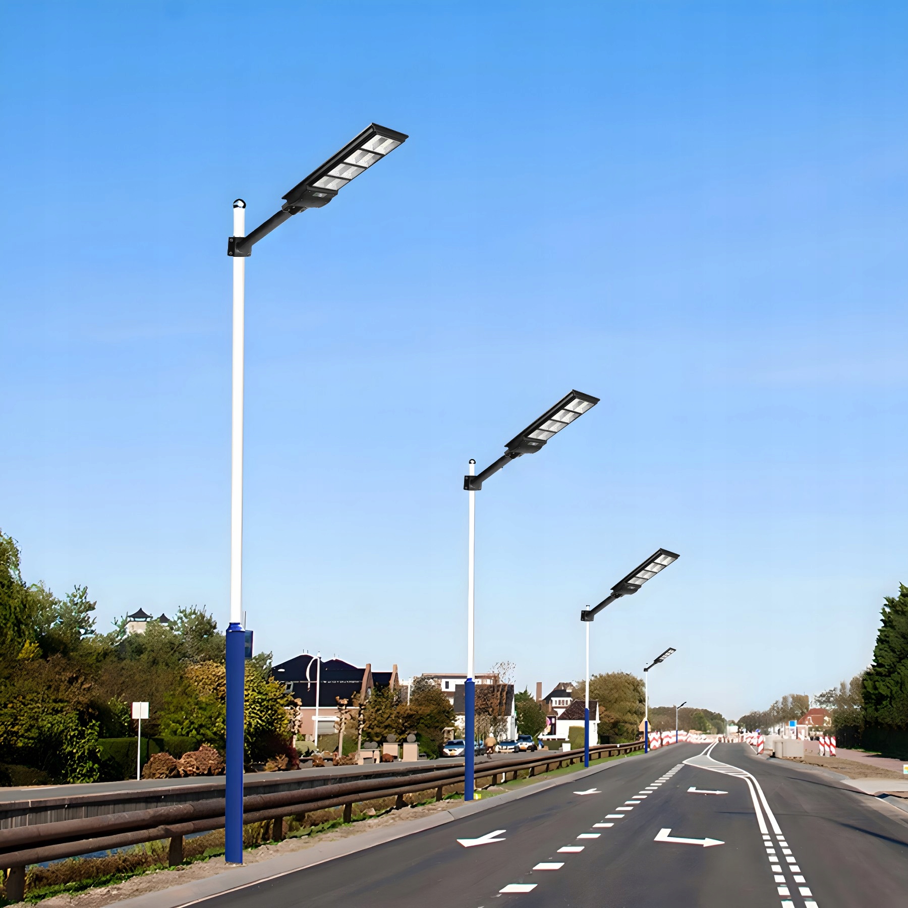 LAMPA ULICZNA LED LATARNIA SOLARNA 360W PILOT Stopień ochrony IP IP67