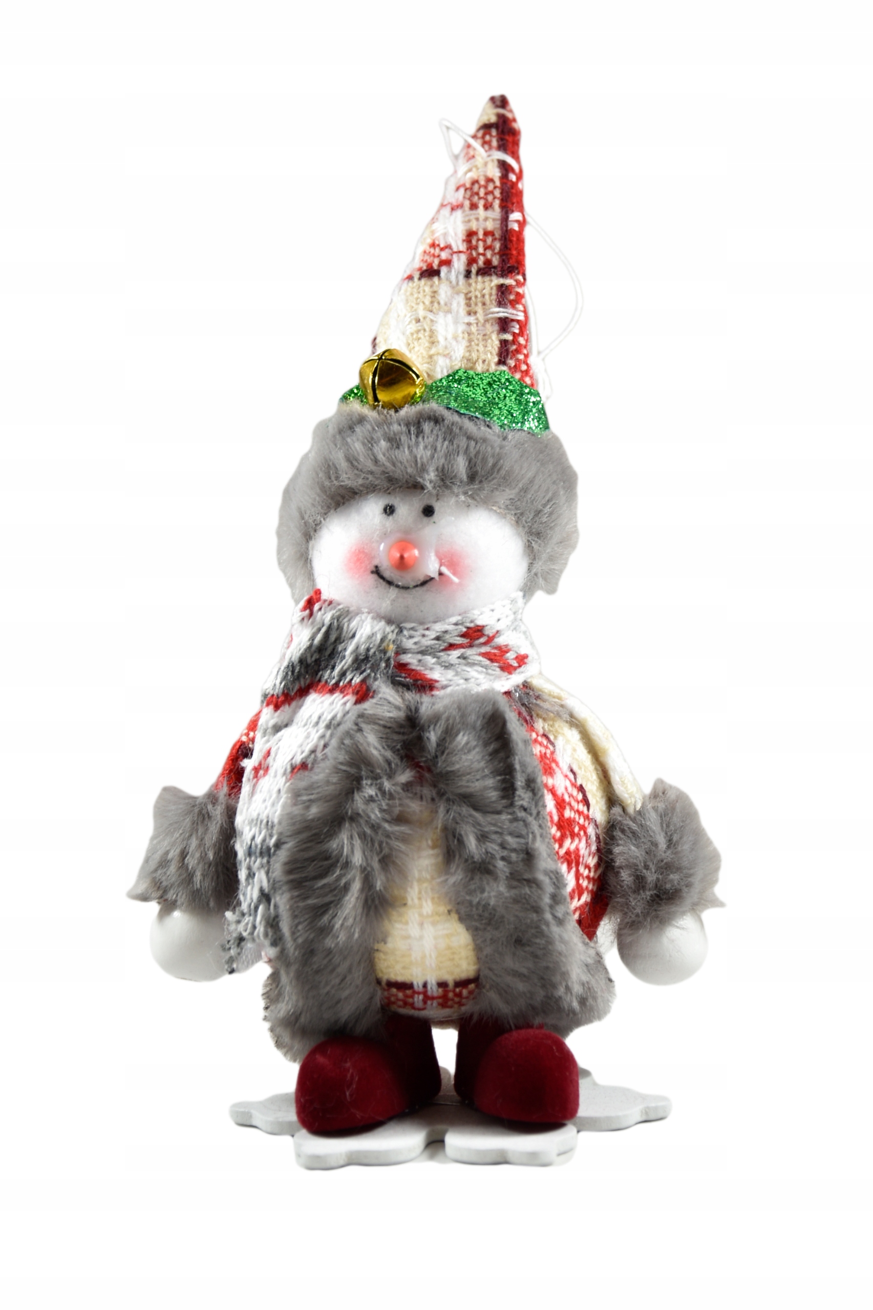 BAŁWAN BAŁWANEK OZDOBA DEKORACJA ŚWIĄTECZNA FIGURKA NA CHOINKE POSTAWIENIA