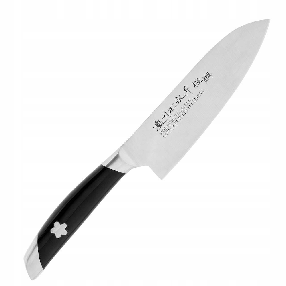 Satake Sakura Ostry Japoński Nóż Mini Santoku 15cm