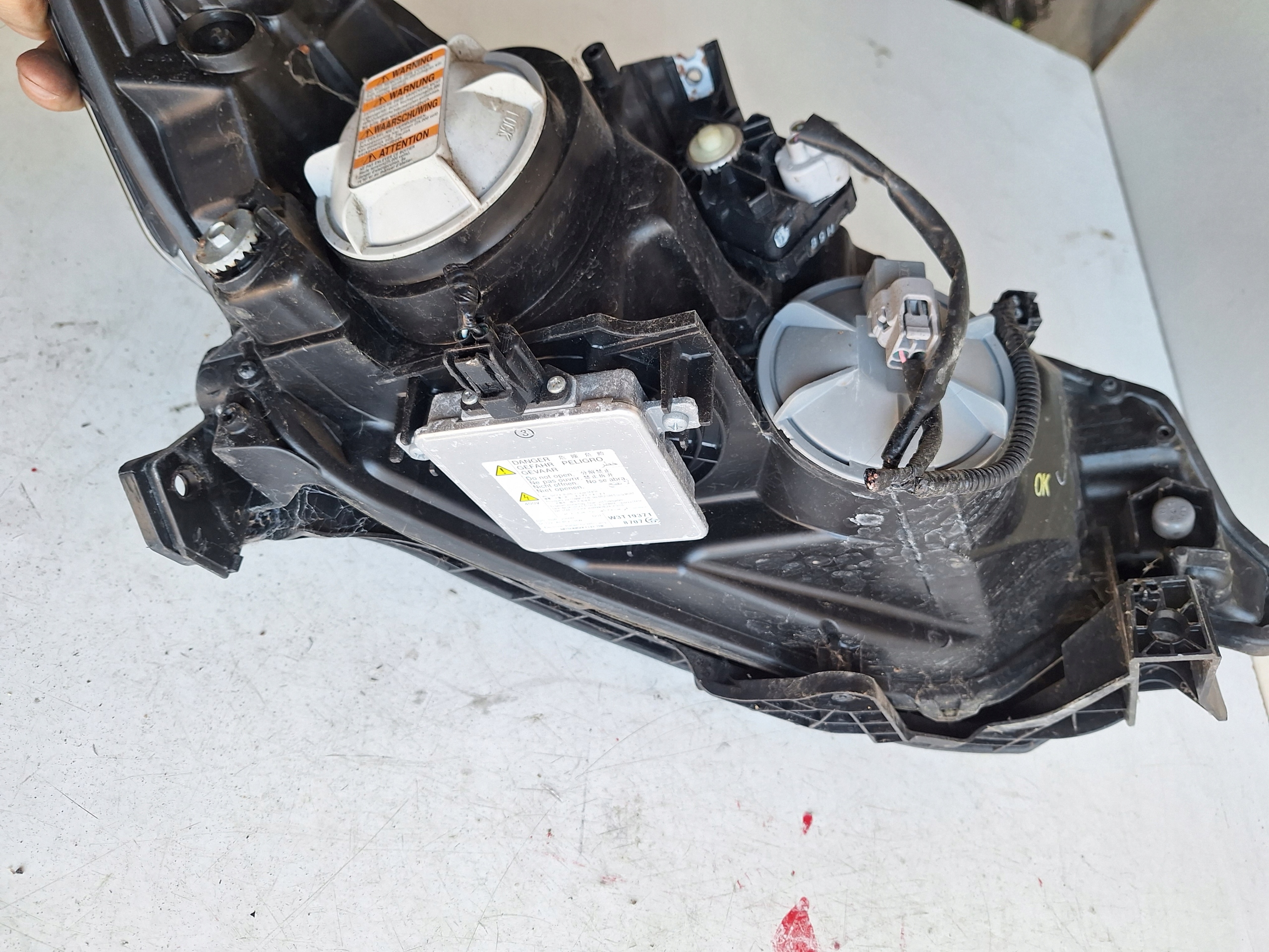 HONDA INSIGHT II 09-> light left XENON UK