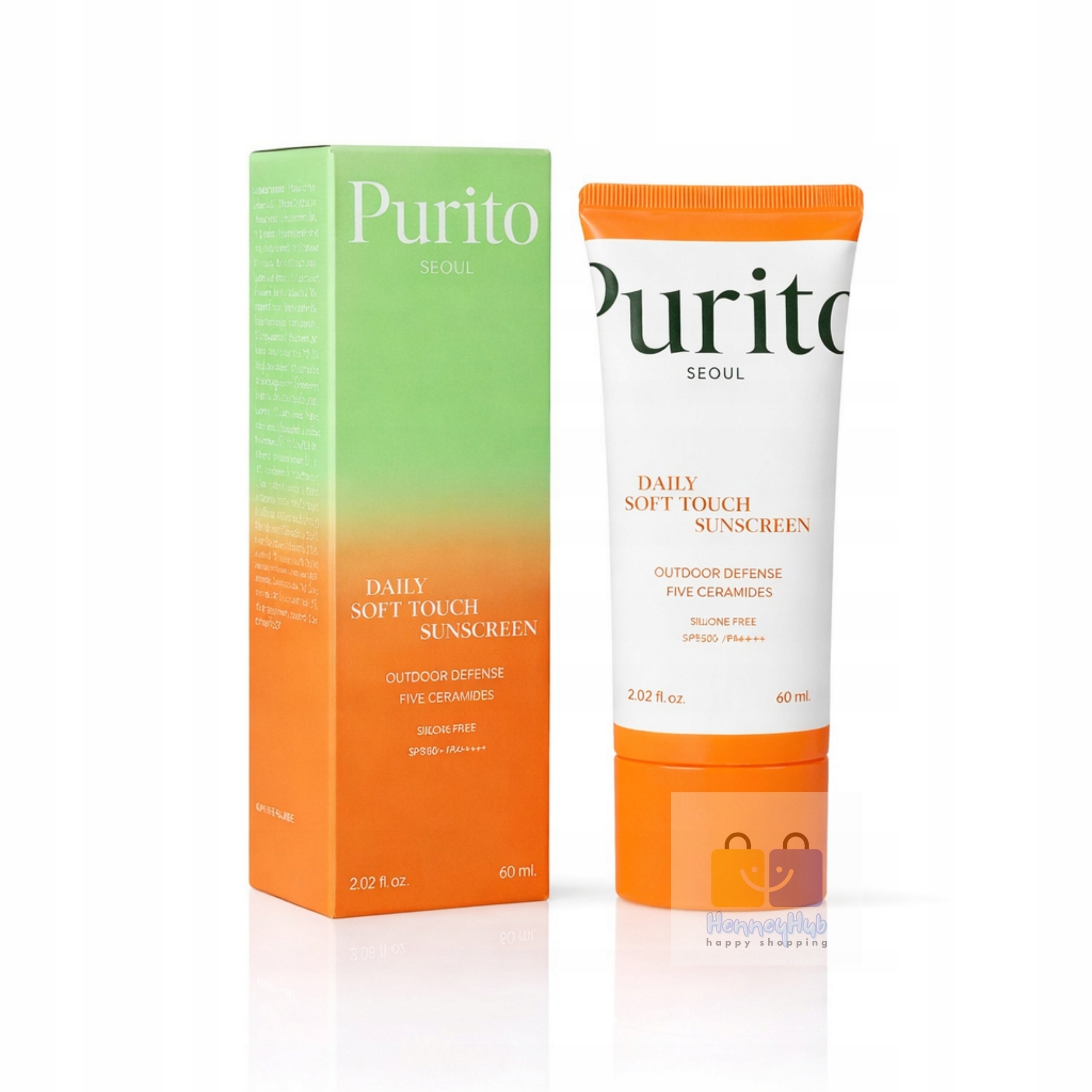 Sluneční krém Purito Seoul Daily Soft Touch Sunscreen Spf 50, 60 Ml
