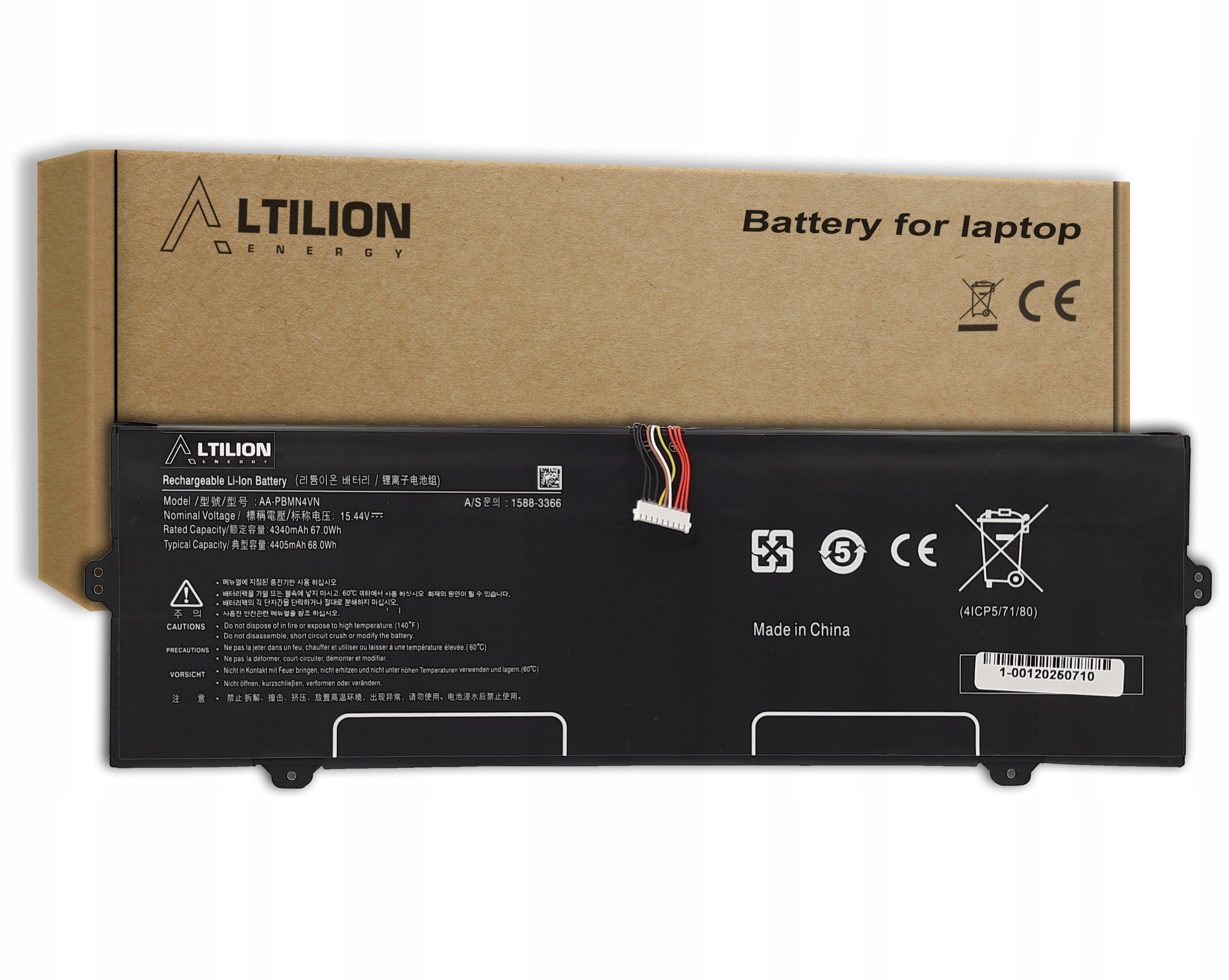 Baterie Altilion Energy AA-PBMN4VN kompatibilní s telefonem Samsung