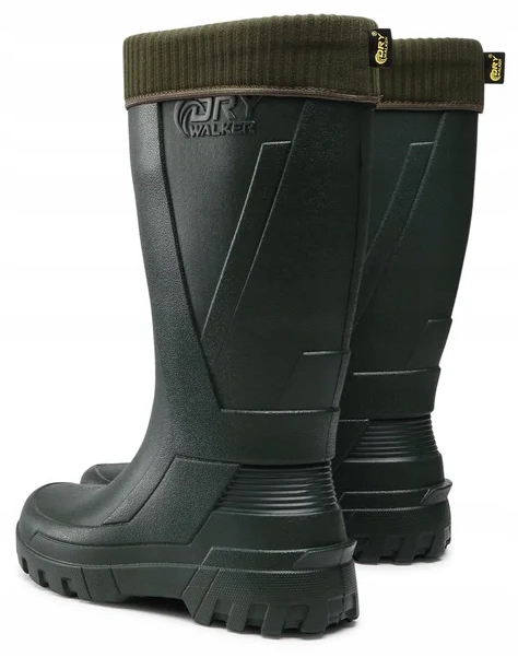 KALOSZE MĘSKIE piankowe gumowce LEKKIE ocieplane zimowe wysokie EVA 49 Zapięcie wsuwane