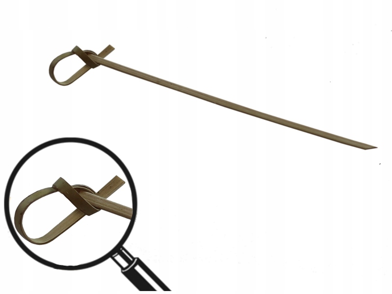 

Patyczki bambusowe Knot 12cm/100 sztuk