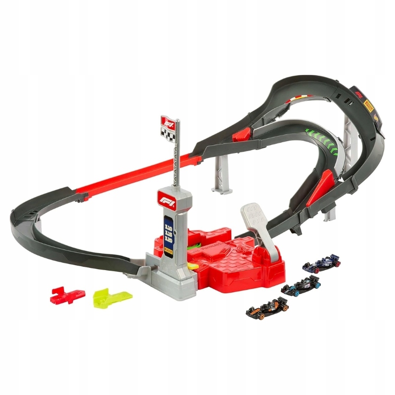 HOT WHEELS RACING FORMULE 1 SPRINT RACE CIRCUIT KIT + 3 AUTO'S JDY15 EAN (GTIN) 0194735291120