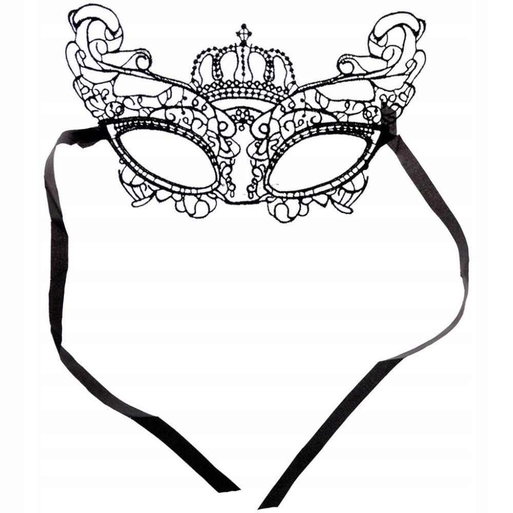 SUBTELNA MASKA KORONKOWA