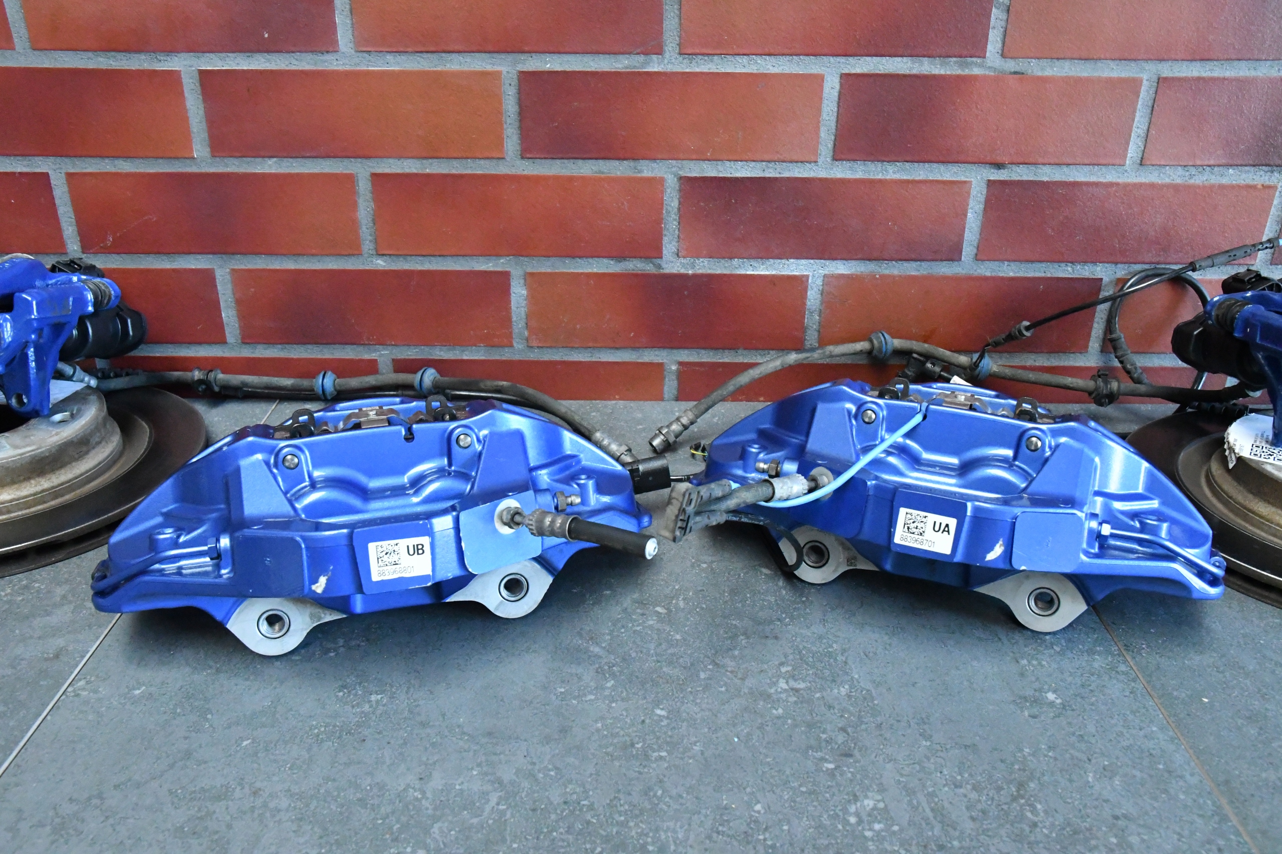 HAMULCE discs caliper BMW X1 U11 X2 U10 m-packet 360x30 28273km blue