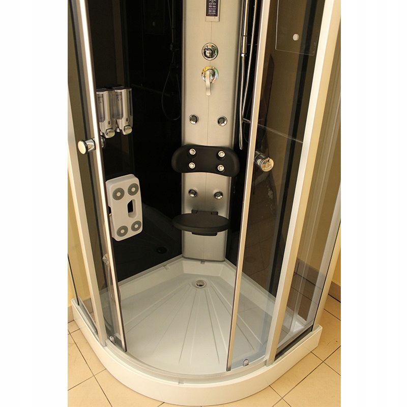 KABINA PRYSZNICOWA Z HYDROMASAŻEM WSH7118 100x100 CM Linia Kabina z hydromasażem WSH7118