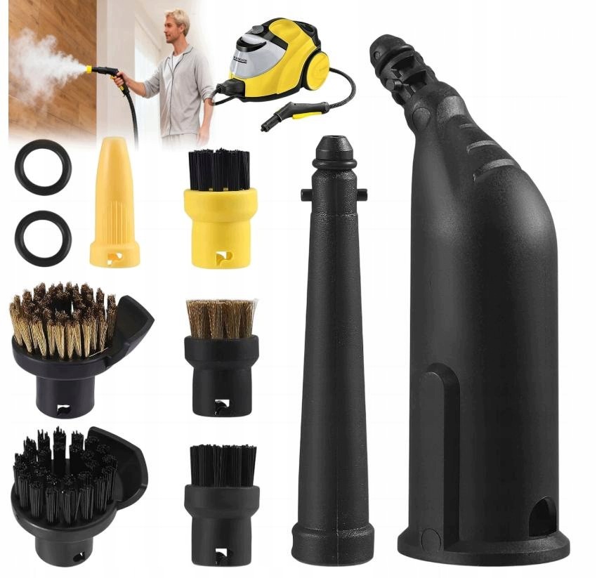 Příslušenství pro parní čistič Karcher SC1 SC2 SC3 SC4 SC5 Sada kartáčových trysek