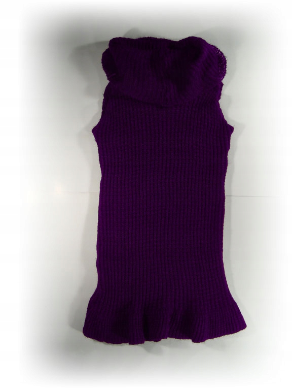 SUKIENKA WŁOSKA CIEPŁA TUNIKA SWETER GOLF SZALOWY Materiał dominujący akryl