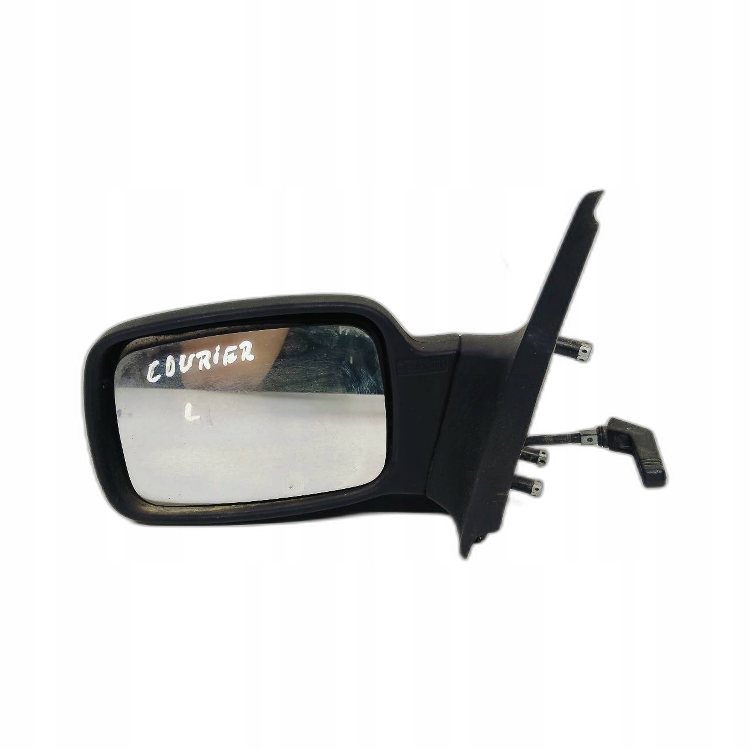mirror left manually FORD COURIER 1.3 MPI black,
