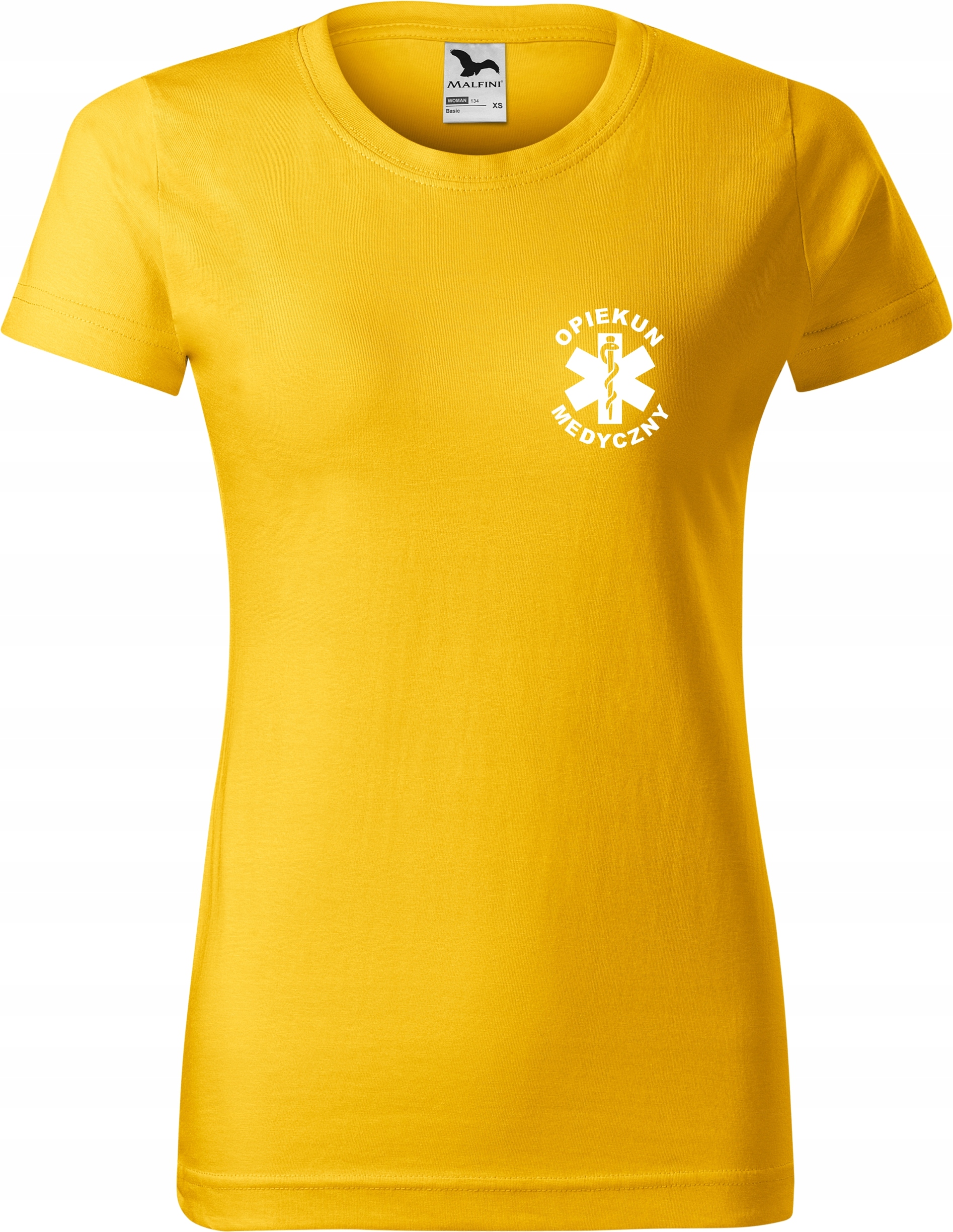 

Koszulki T-shirt medyczne Opiekun Medyczny Żółta