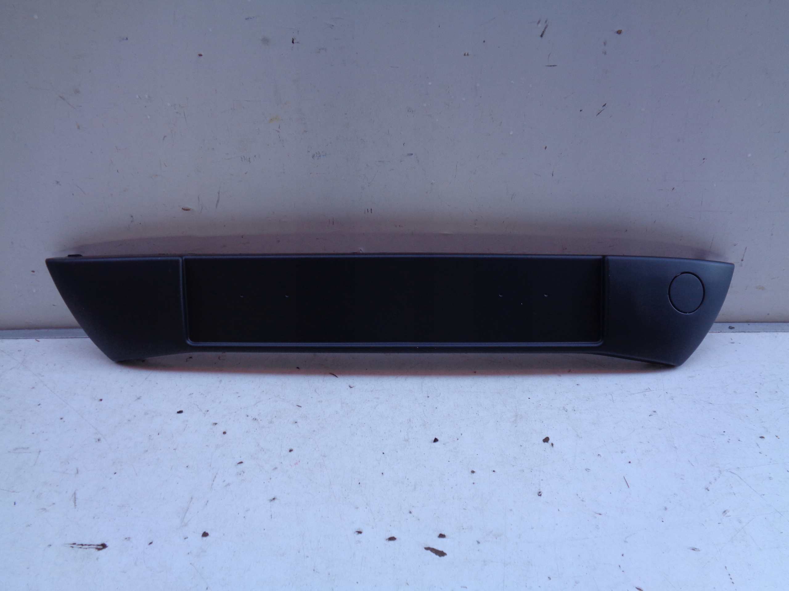 new moulding of a bumper front cap CITROEN C3 II 09