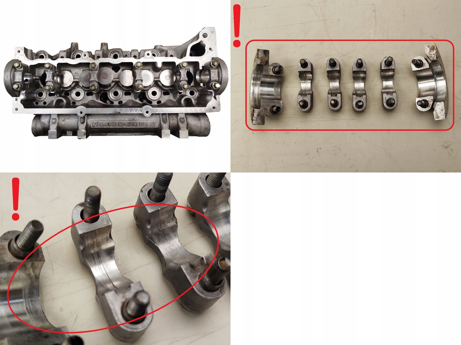TESTATA Motore Renault 284581 110417781R 1.5 DCI 2