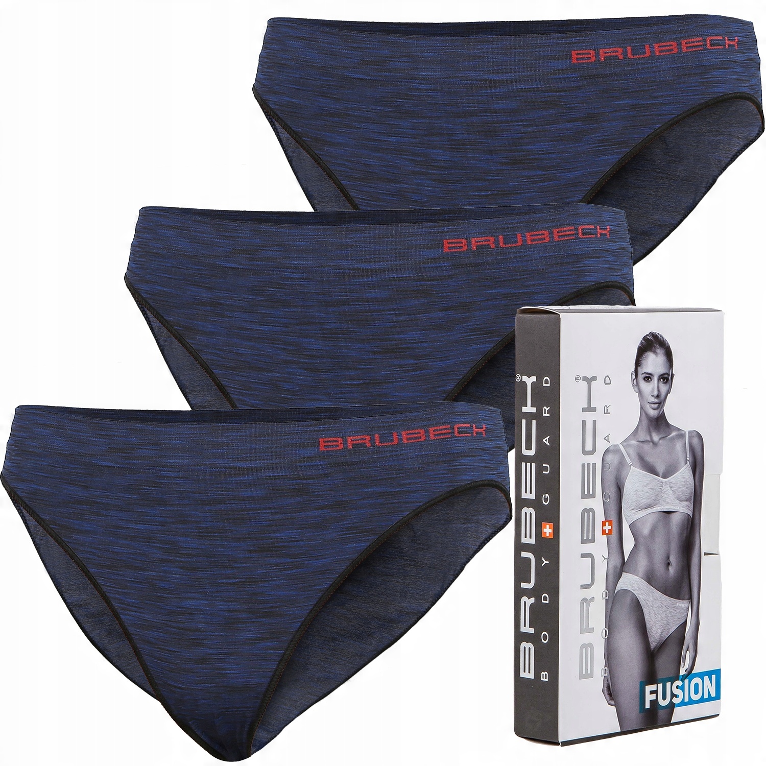 

Zestaw Majtki Bikini 3szt Brubeck Fusion S BN73