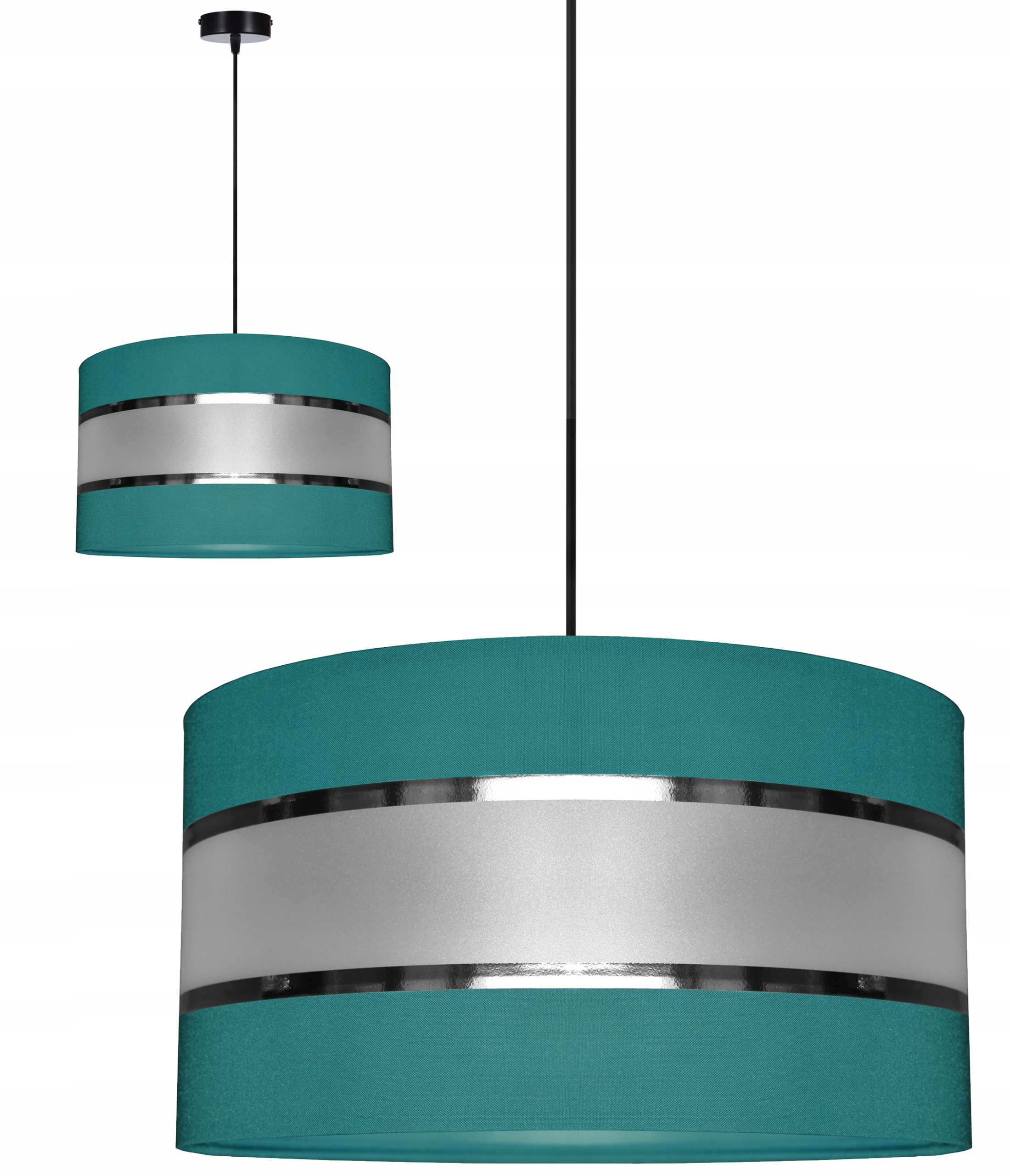 

Lampa Wisząca Sufitowa Żyrandol Abażur Nowoczesny